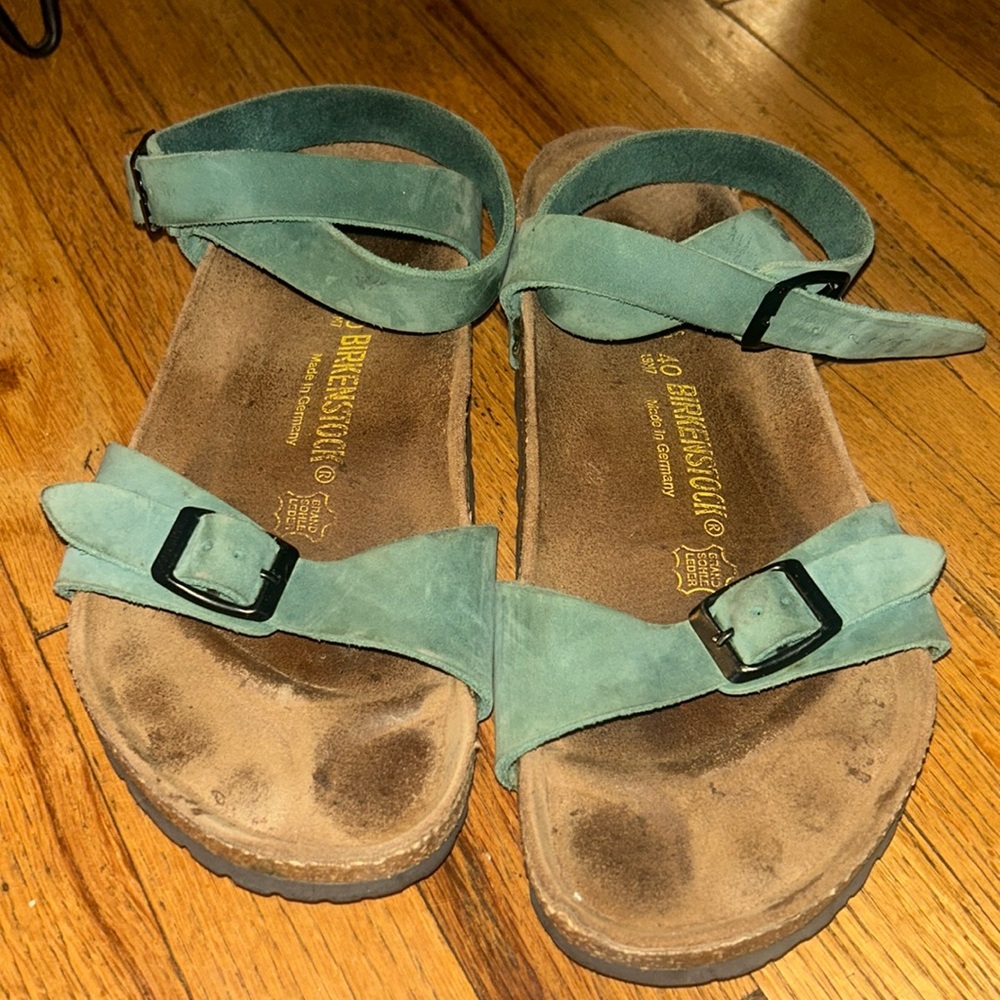 Birkenstock ankle strap sandals